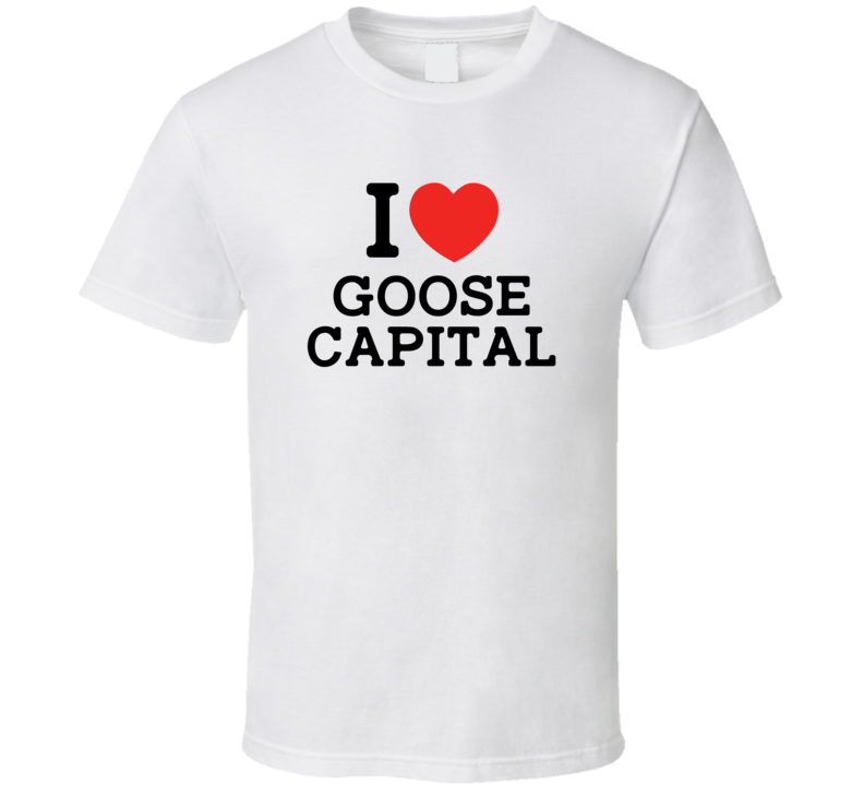 I Love Goose Capital Kirwin USA T Shirt