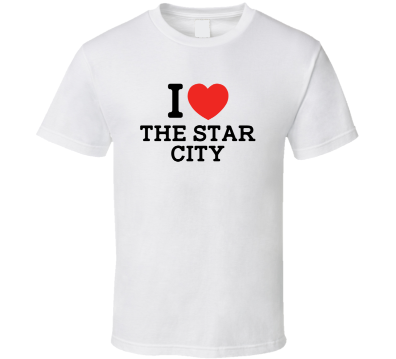 I Love The Star City Miamisburg USA T Shirt I Love The Star City Miamisburg USA T Shirt
