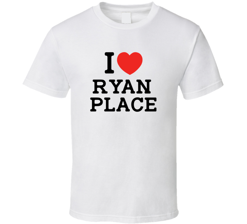 I Love Ryan Place USA T Shirt