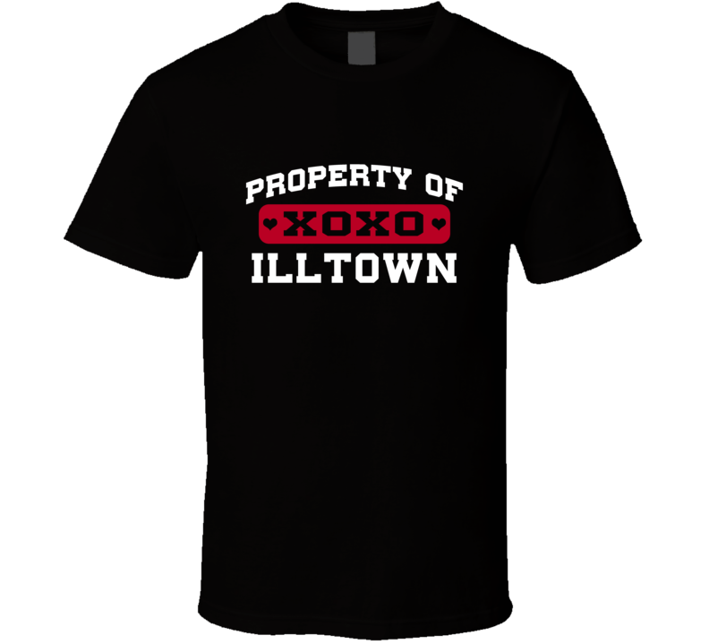 Property Of Illtown East Orange XOXO USA T Shirt Property Of Illtown East Orange XOXO USA T Shirt
