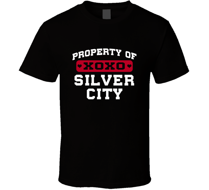 Property Of Silver City Meriden XOXO USA T Shirt Property Of Silver City Meriden XOXO USA T Shirt