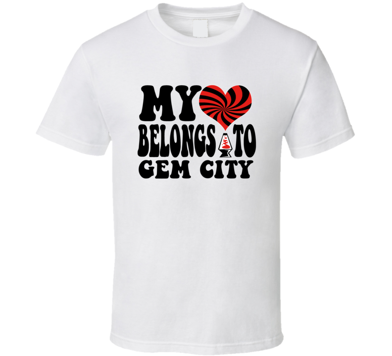 My Heart Belongs To Gem City Quincy T Shirt