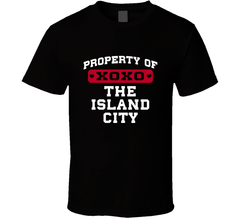 Property Of The Island City Alameda XOXO USA T Shirt Property Of The Island City Alameda XOXO USA T Shirt