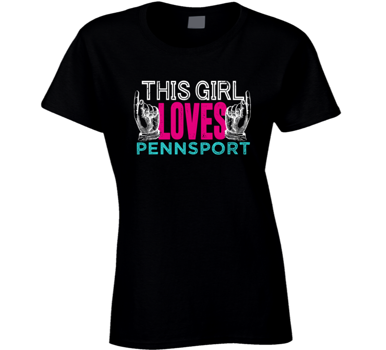 This Girl Loves Pennsport US Local Neighborhood T Shirt