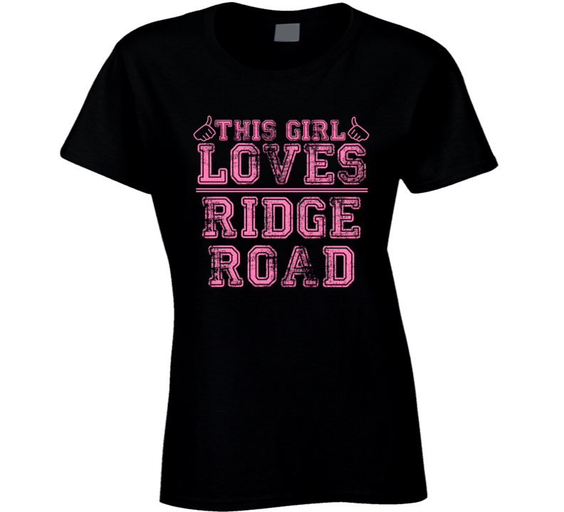 This Girl Loves Ridge Road USA Neighborhood T Shirt