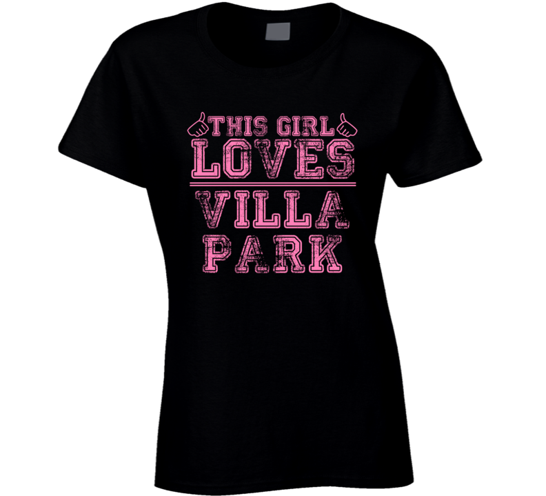 This Girl Loves Villa Park USA Neighborhood T Shirt