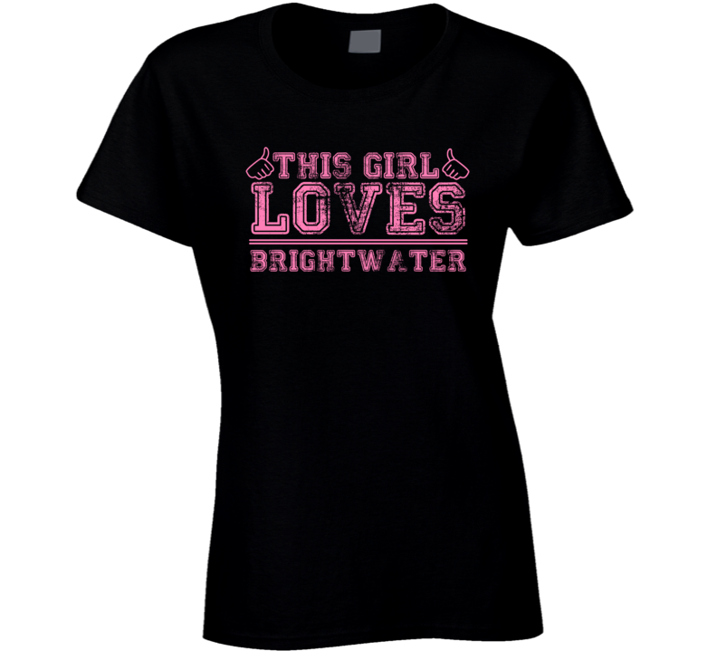 This Girl Loves Brightwater USA Neighborhood T Shirt