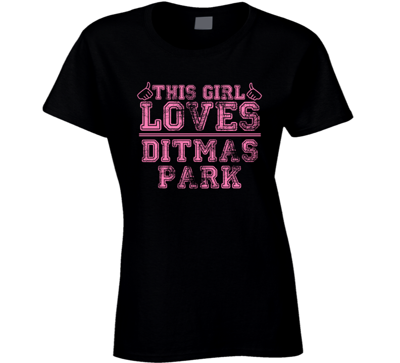 This Girl Loves Ditmas Park USA Neighborhood T Shirt