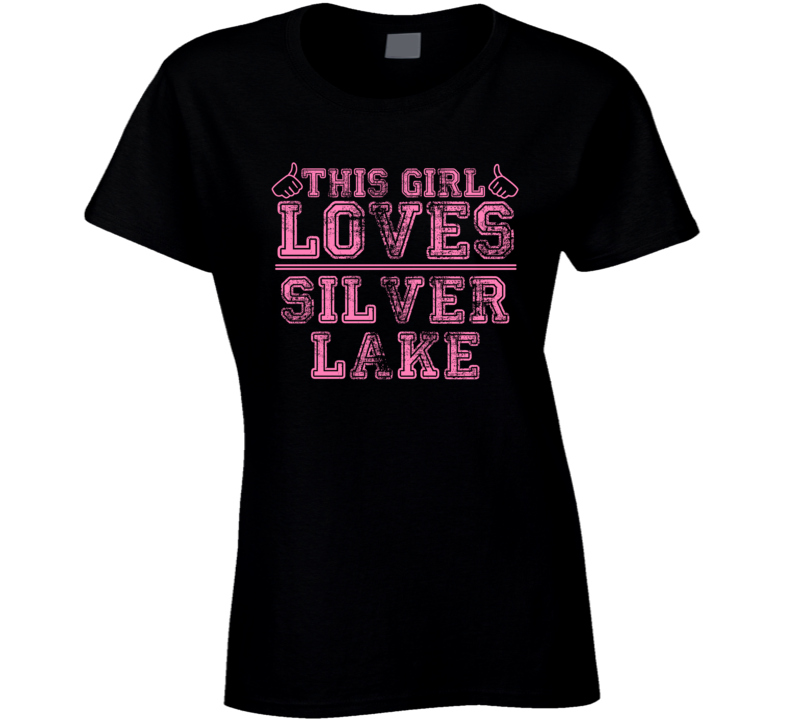 This Girl Loves Silver Lake USA Neighborhood T Shirt