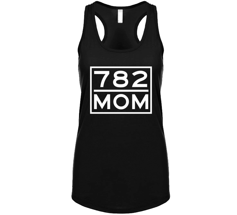 782 Mom Nova Scotia Pe Island Area Code Represent Hometown Ladies Racerback Tanktop