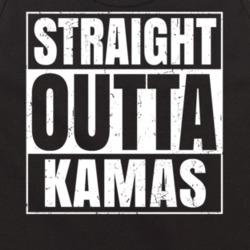 Straight Outta Kamas Utah Parody Grunge City Tanktop 20849870