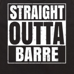Straight Outta Barre Vermont Parody Grunge City Tanktop 20851573