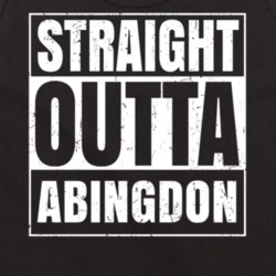 Straight Outta Abingdon Virginia Parody Grunge City Tanktop 20853434