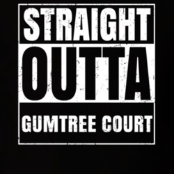 Straight Outta Gumtree Court Street Name Neighbourhood Parody T Shirt 21985708