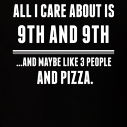 All I Care About Is 9Th And 9Th US T Shirt 24213576