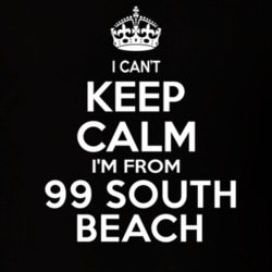 Can't Keep Calm I'm From 99 South Beach USA T Shirt 24214179