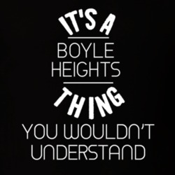 It's A Boyle Heights Thing You Wouldn't Understand T Shirt 24374778