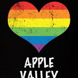 I Love Apple Valley Pride Heart Gay Lesbian LGBTQ T Shirt 26347926