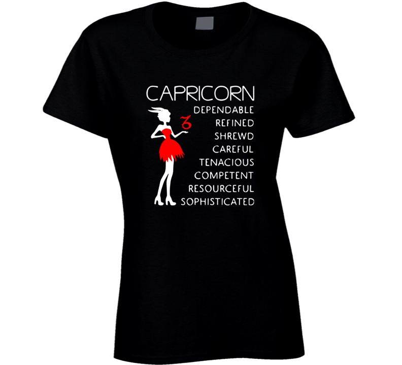 Capricorn Zodiac t shirt December January born t-shirt women t-shirt m