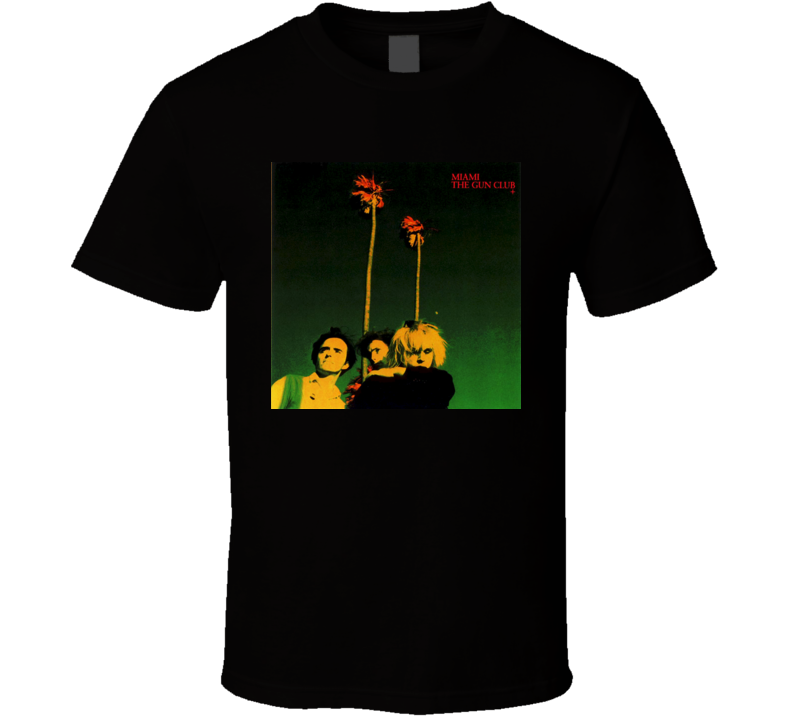 Gun Club Miami Album Cover Image T shirt Gun Club Miami Album Cover Image T shirt