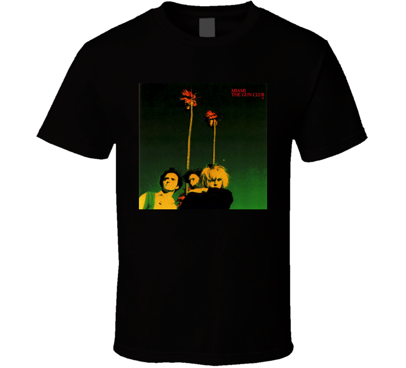 Gun Club Miami Album Cover Image T shirt