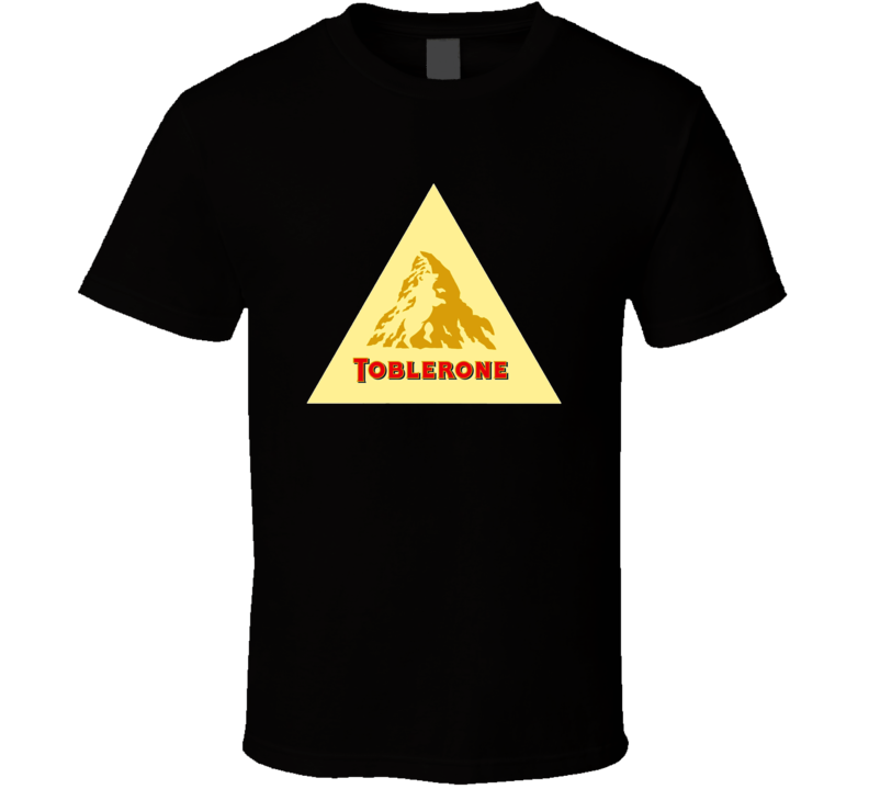 Toblerone Chocolate Bar Snack Junk Food Fan T Shirt