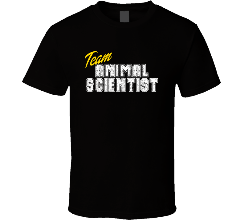 Team Animal Scientist Occupation Sports Theme T Shirt