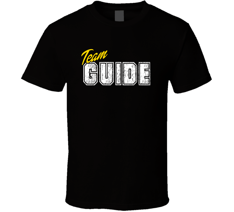 Team Guide Occupation Sports Theme T Shirt