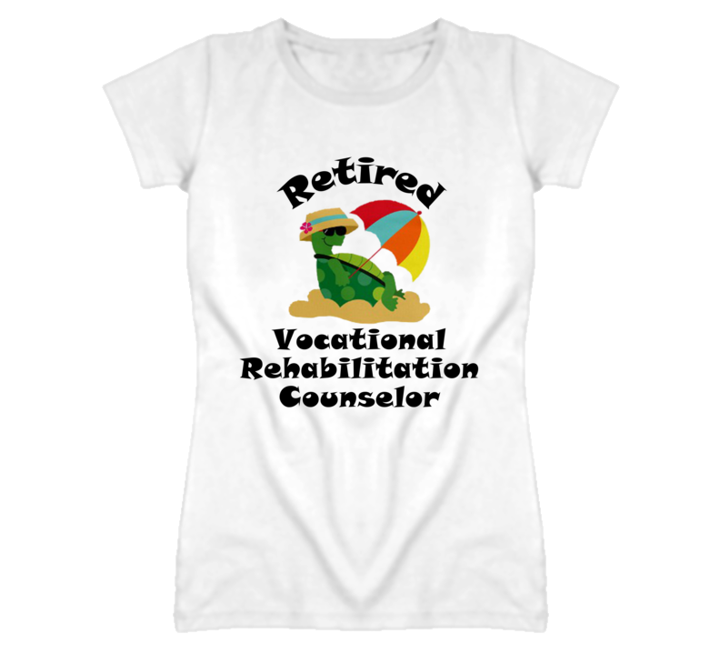 Retired Vocational Rehabilitation Counselor Funny Job T Shirt