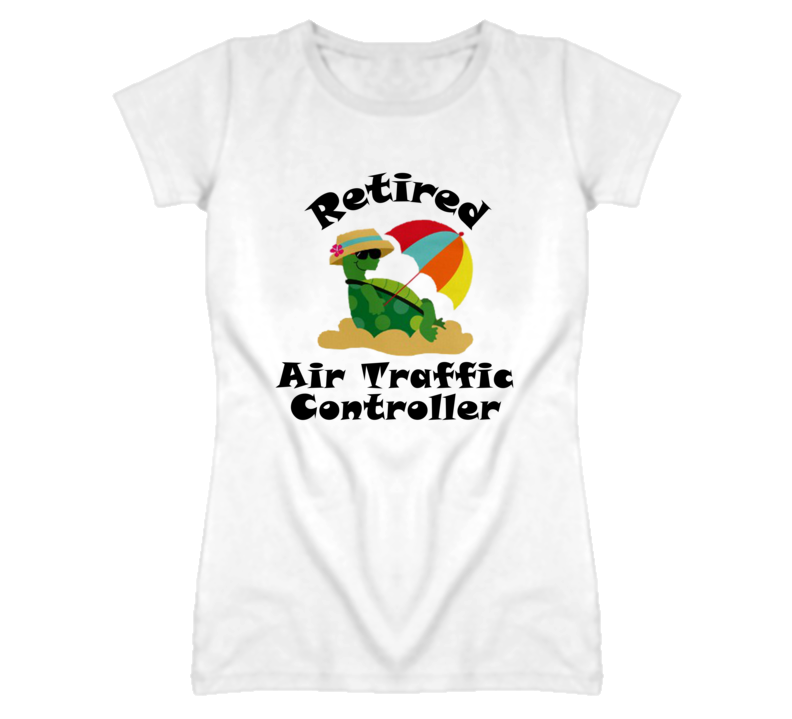Retired Air Traffic Controller Funny Job T Shirt