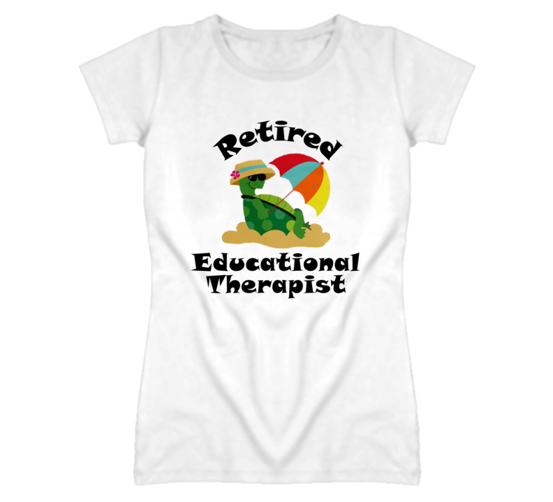 Retired Educational Therapist Funny Job T Shirt