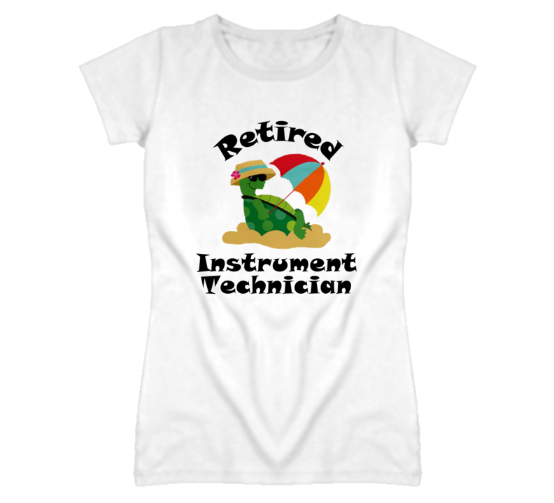 Retired Instrument Technician Funny Job T Shirt