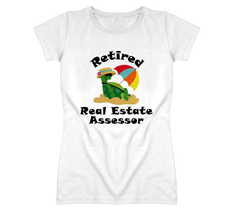 Retired Real Estate Assessor Funny Job T Shirt