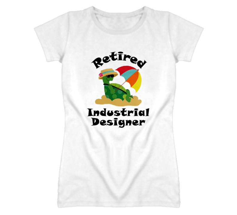 Retired Industrial Designer Funny Job T Shirt