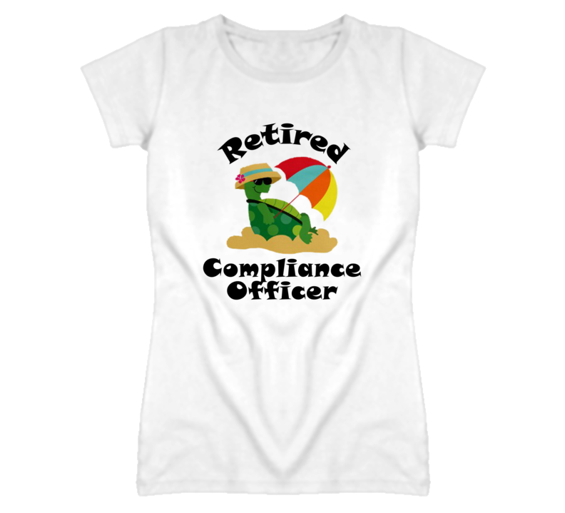Retired Compliance Officer Funny Job T Shirt