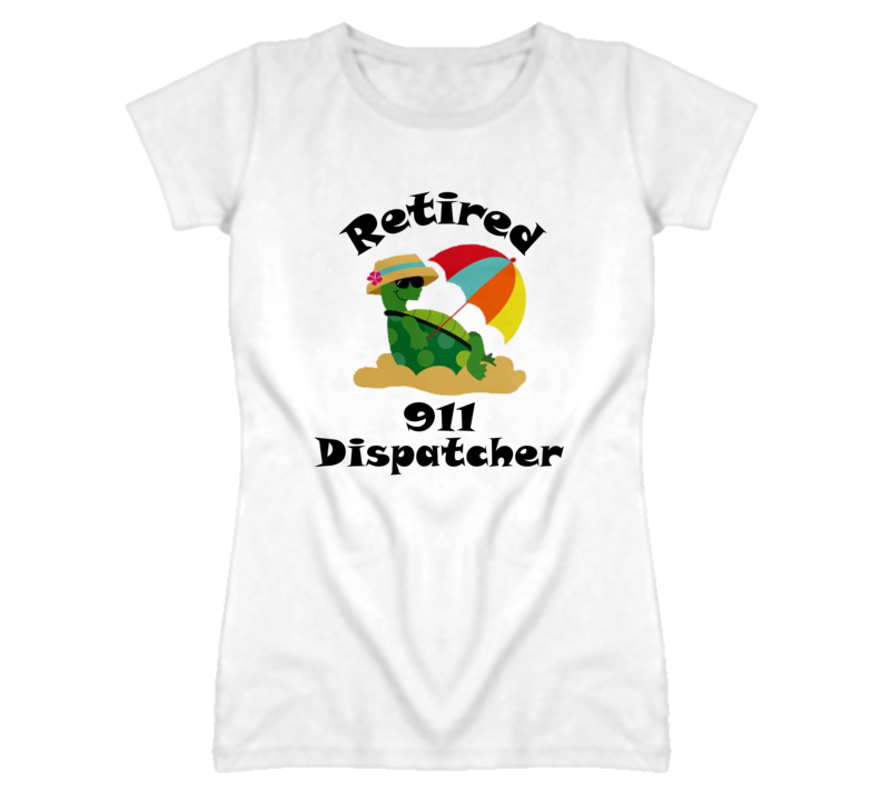 Retired 911 Dispatcher Funny Job T Shirt