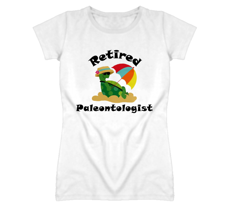 Retired Paleontologist Funny Job T Shirt