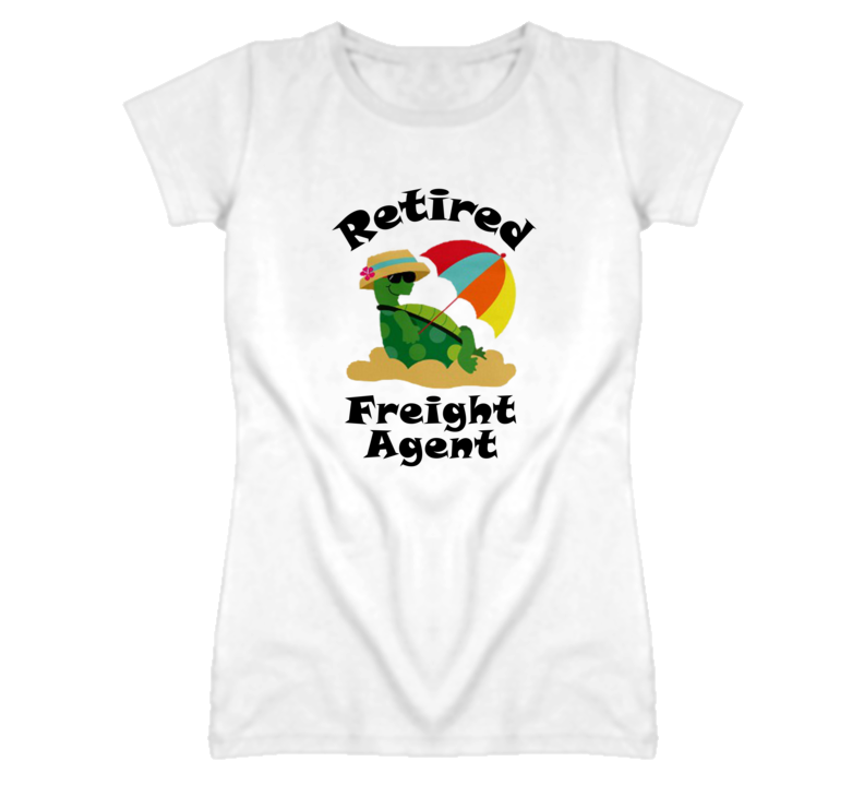 Retired Freight Agent Funny Job T Shirt