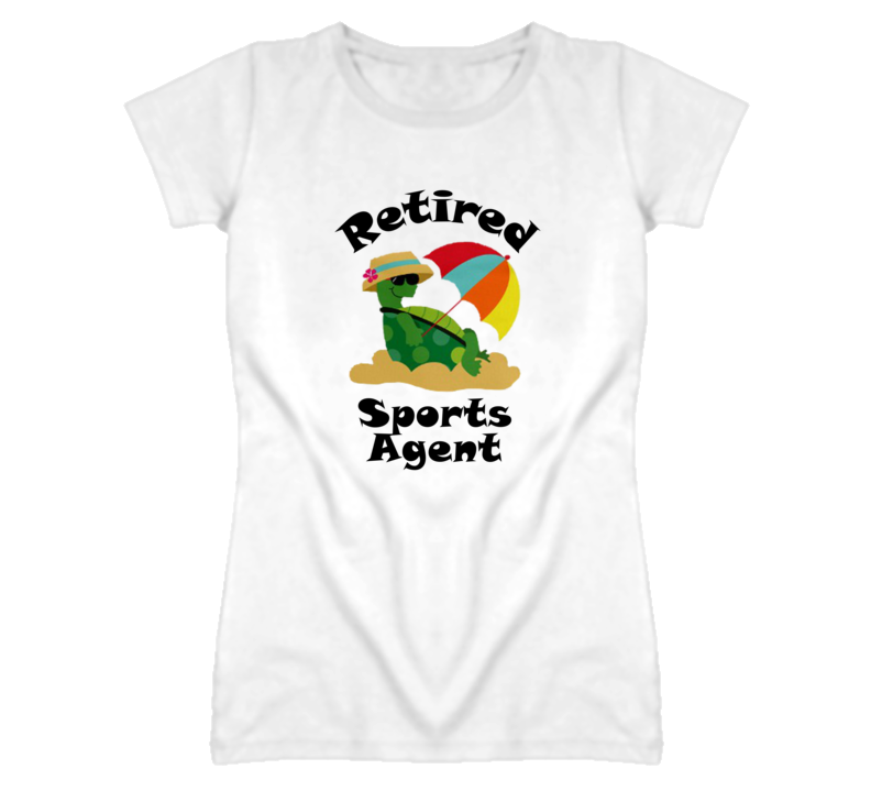 Retired Sports Agent Funny Job T Shirt