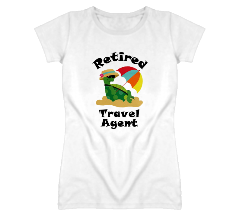 Retired Travel Agent Funny Job T Shirt
