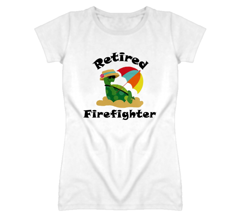 Retired Firefighter Funny Job T Shirt