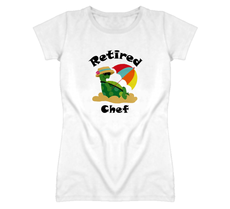 Retired Chef Funny Job T Shirt
