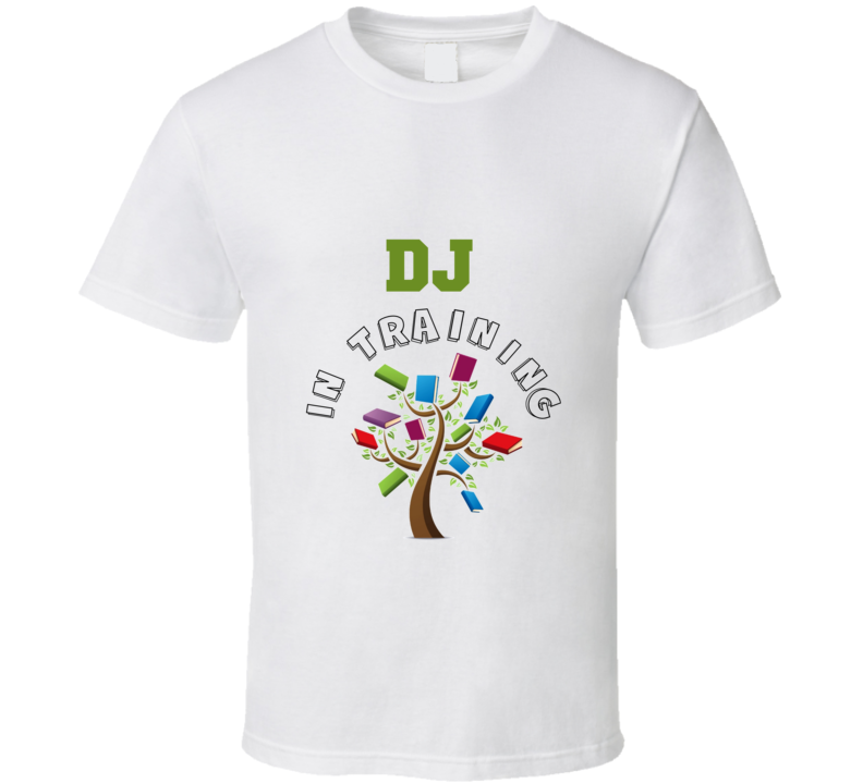 DJ In Training Kids Occupation T Shirt