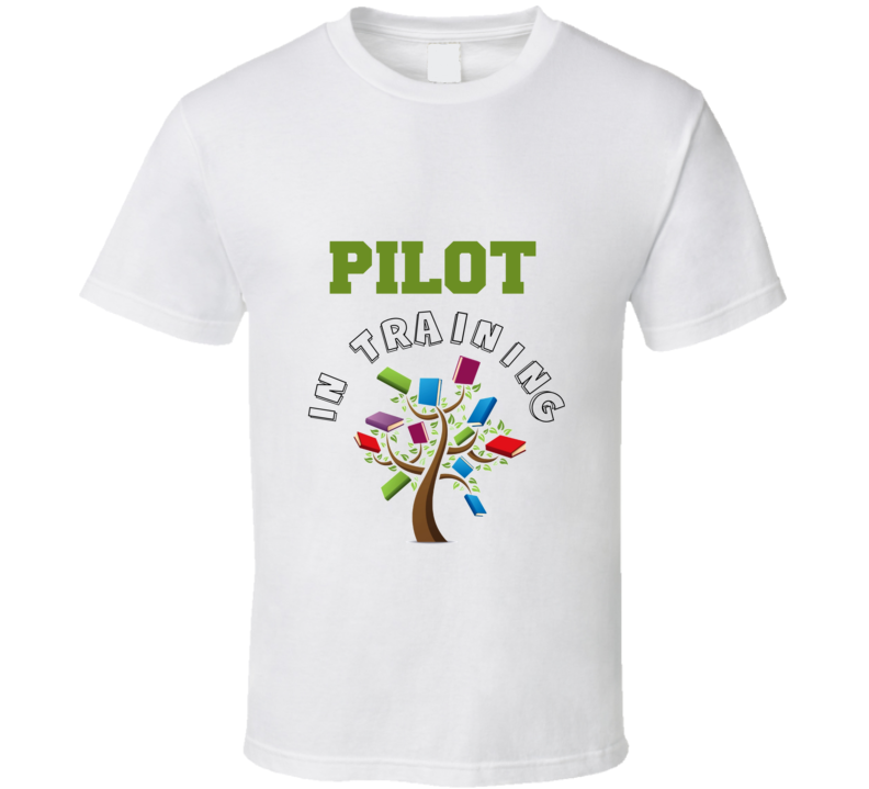 Pilot In Training Kids Occupation T Shirt