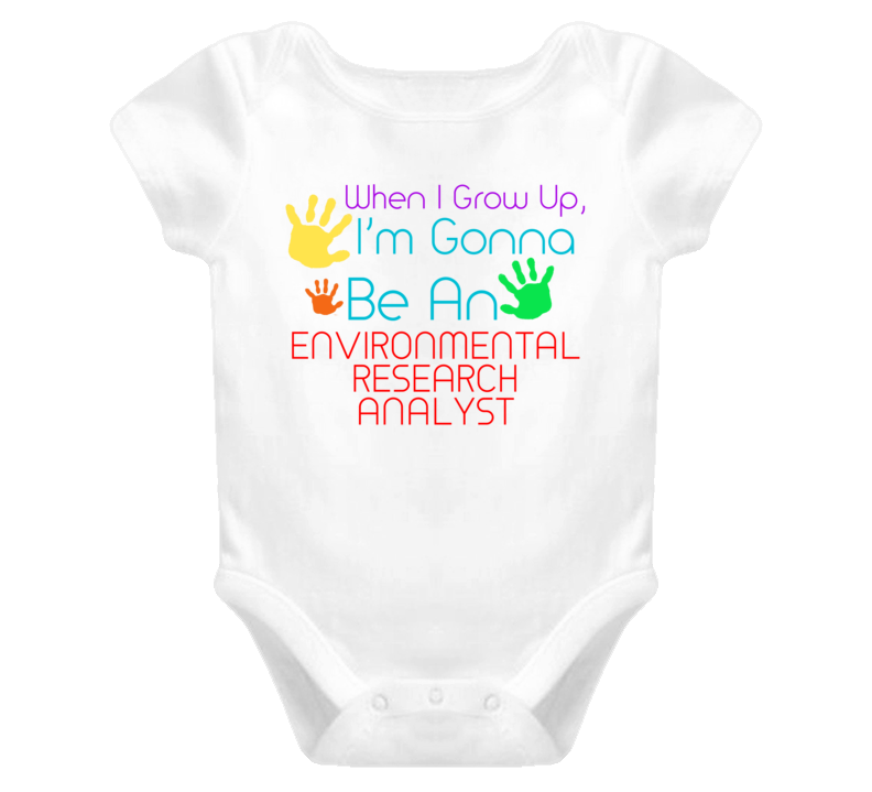I Am Gonna Be An Environmental Research Analyst Cute Baby One Piece