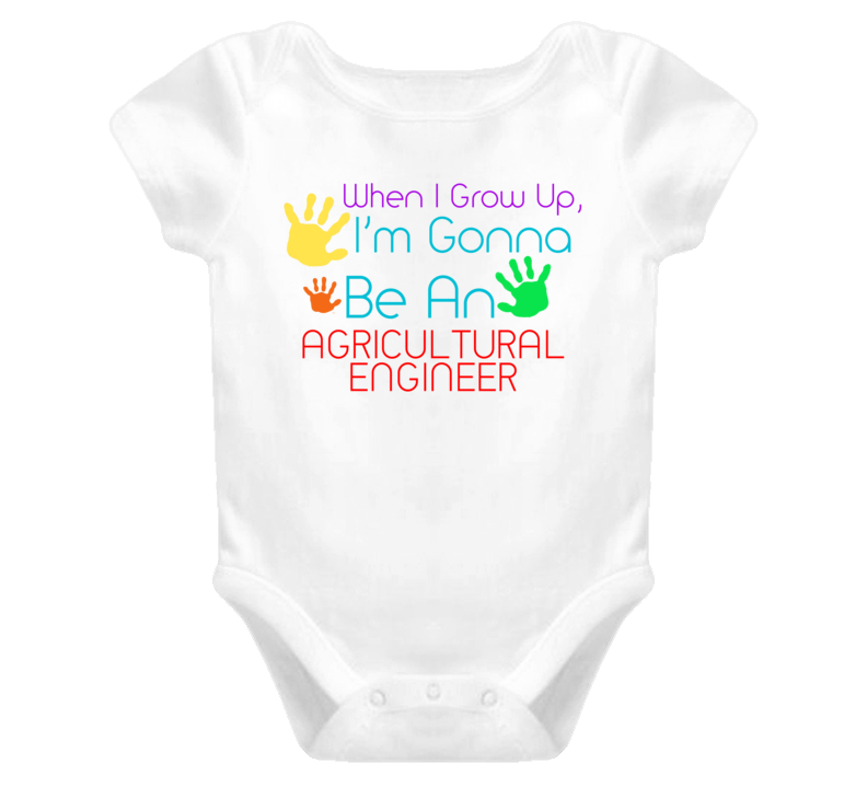 I Am Gonna Be An Agricultural Engineer Cute Baby One Piece