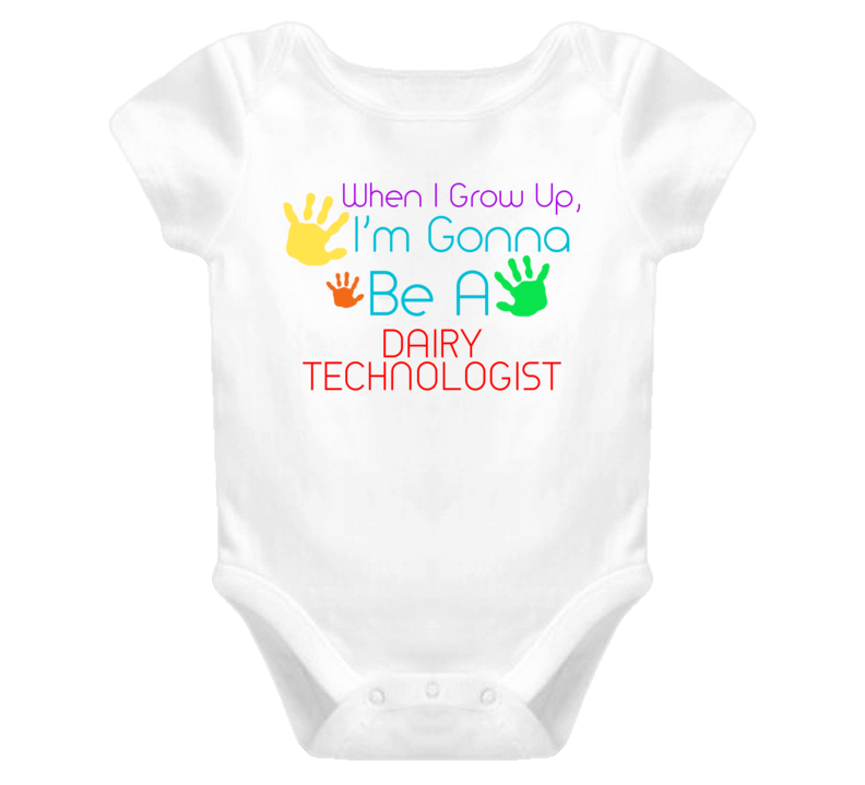 I Am Gonna Be A Dairy Technologist Cute Baby One Piece