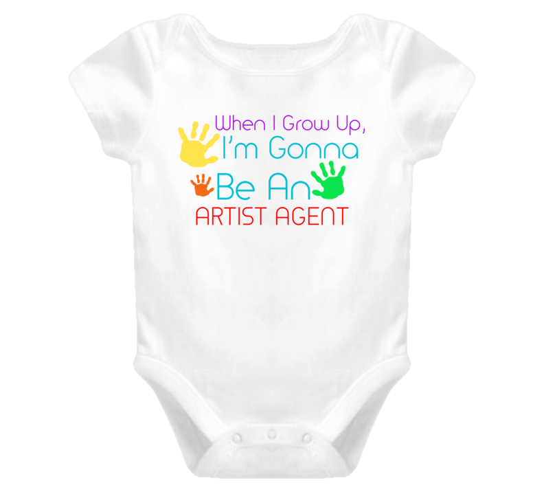 I Am Gonna Be An Artist Agent Cute Baby One Piece
