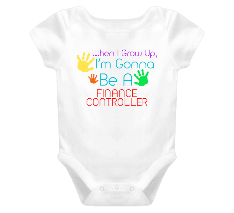 I Am Gonna Be A Finance Controller Cute Baby One Piece