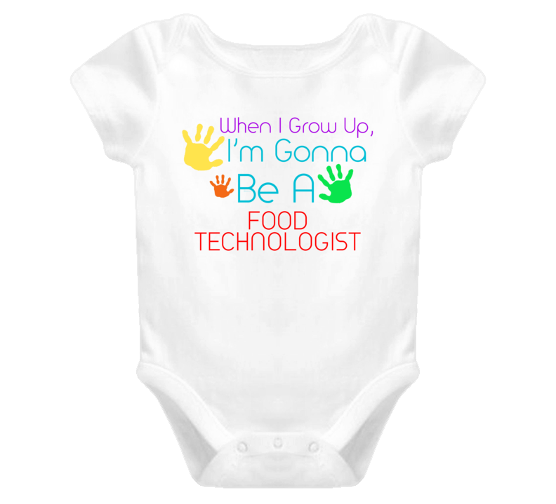 I Am Gonna Be A Food Technologist Cute Baby One Piece